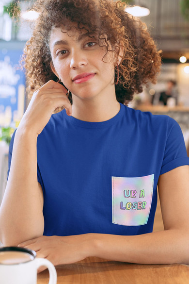 Koszulka z kieszonką UR A LOSER