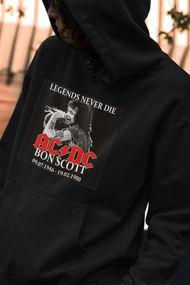 Bluza z naszywką AC/DC Bon Scott