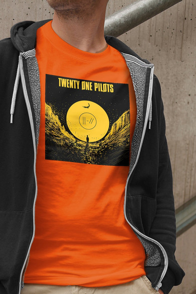 Koszulka z naszywką Twenty One Pilots 02