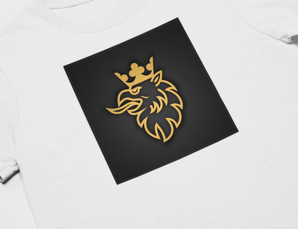 Koszulka z naszywką Scania logo gold
