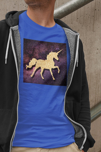 Koszulka z naszywką Unicorne 03