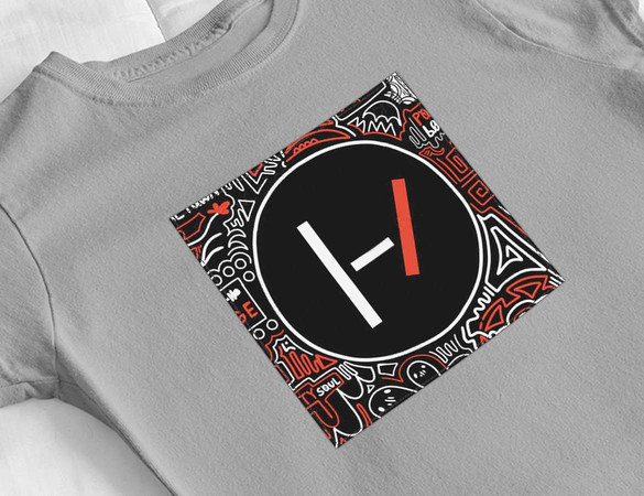 Bluzka damska z naszywką Twenty One Pilots 05