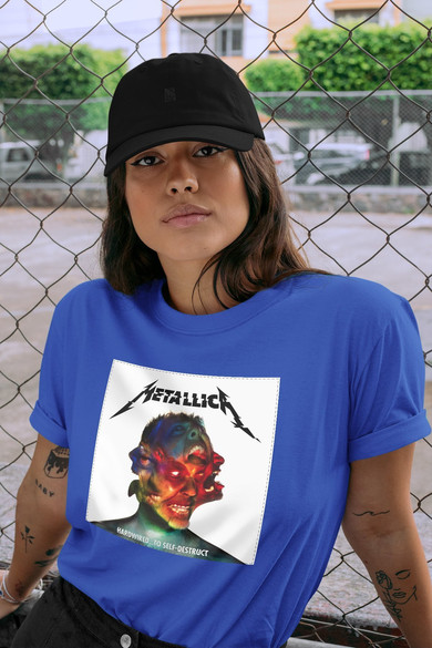 Koszulka z naszywką Metallica Hardwired..