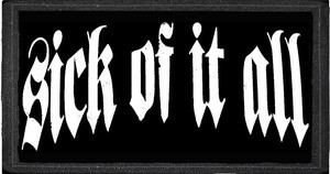 Naszywka SICK OF IT ALL