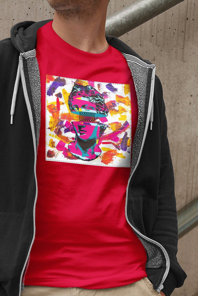 Koszulka z naszywką Psychodelic 06