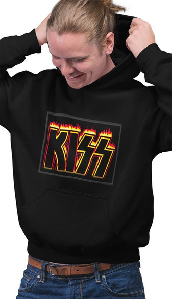 Bluza z naszywką KISS