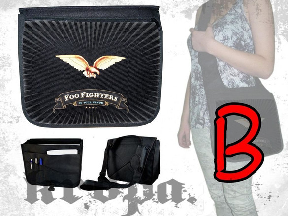 Torba szkolna na ramię FOO FIGHTERS