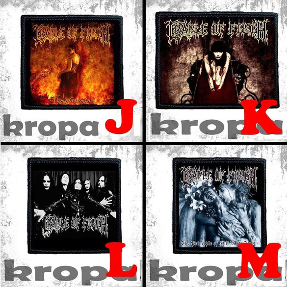Naszywka CRADLE OF FILTH 10 x 10 cm Dużo Wzorów!