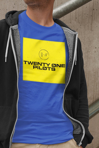 Koszulka z naszywką Twenty One Pilots 01