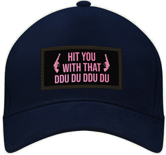 Czapka HIT YOU WITH THAT bejsbolówka z naszywką