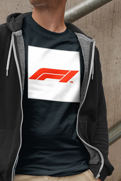 Koszulka z naszywką F1 log