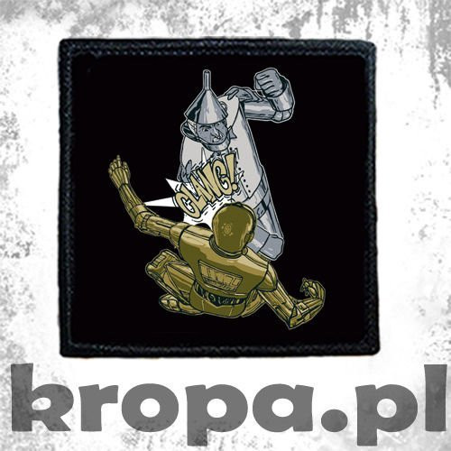 Naszywka BLASZANY DRWAL VS. C-3PO