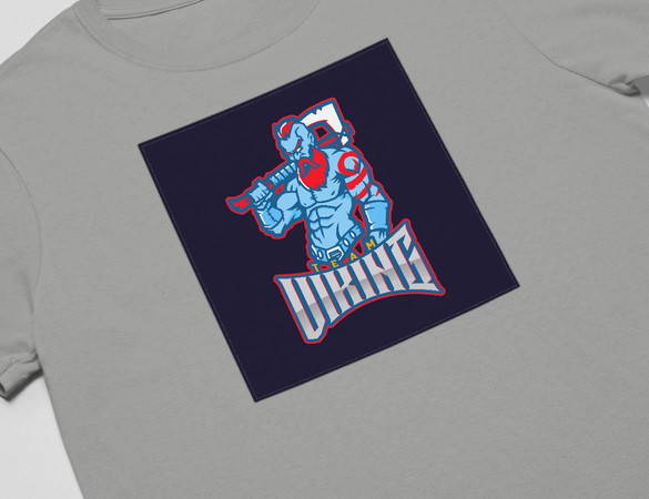 Koszulka z naszywką VIKING 02