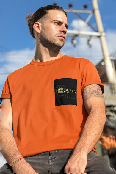 Koszulka z kieszonką QUEEN 03