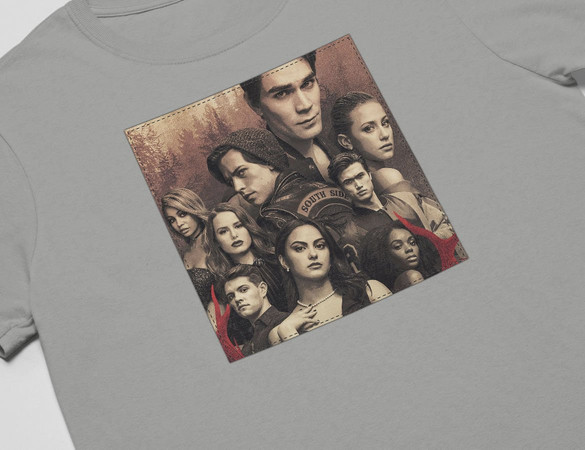 Koszulka z naszywką Riverdale squad