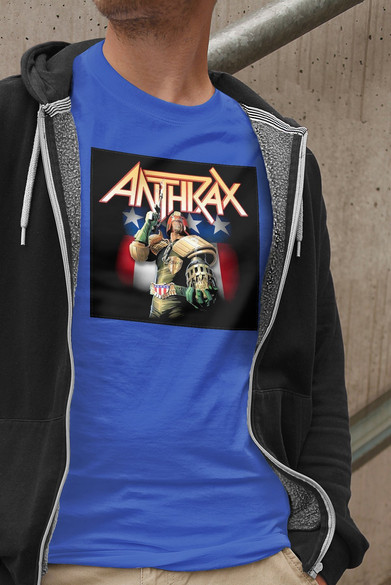 Koszulka z naszywką Anthrax 