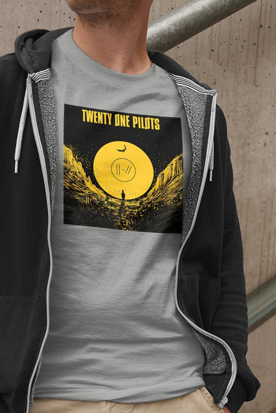 Koszulka z naszywką Twenty One Pilots 02