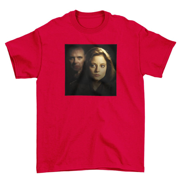 Koszulka z naszywką Milczenie owiec 01