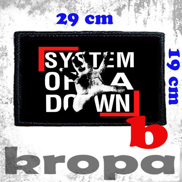 Naszywka duża na ubranie SYSTEM OF A DOWN