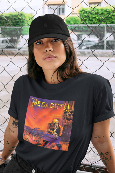 Koszulka z naszywką Megadeth Peace sells