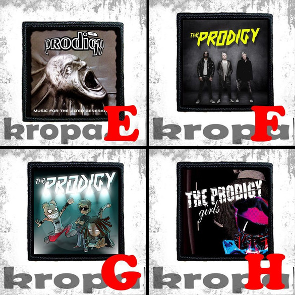 Naszywka THE PRODIGY 10  X 10 cm