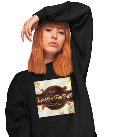 Bluza z naszywką Game of Thrones logo