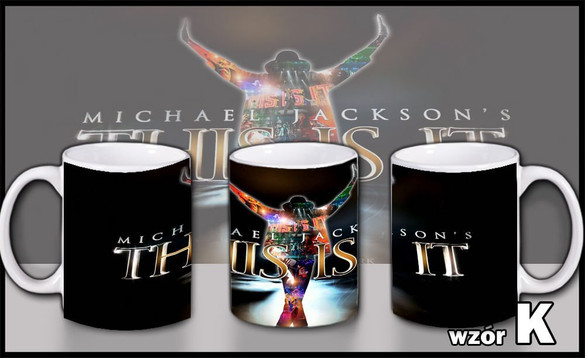 KUBEK MICHAEL JACKSON WZORY PREZENT 