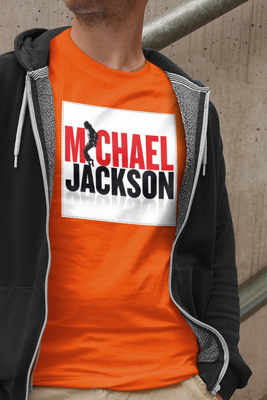 Koszulka z naszywką Michael Jackson 03