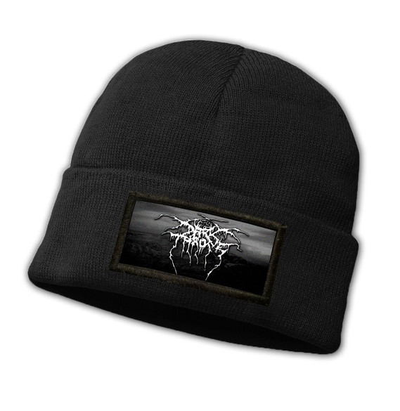 Czapka zimowa z naszywką DARKTHRONE
