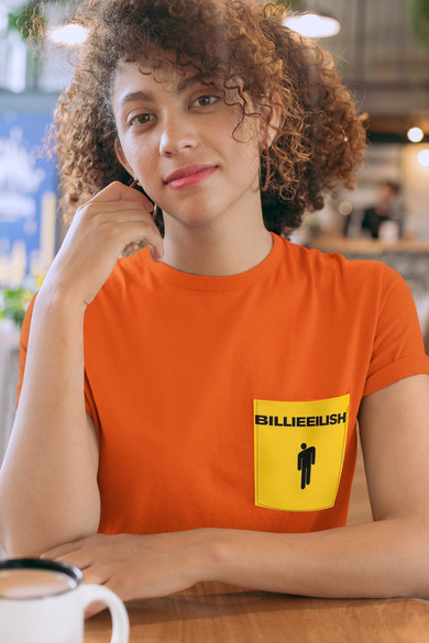 Koszulka z kieszonką Billie Eilish 04