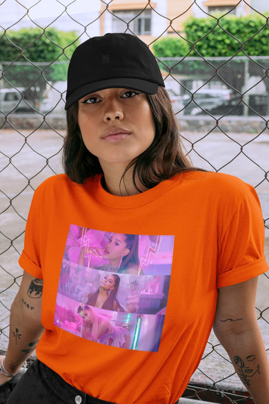 Koszulka z naszywką ARIANA GRANDE 03