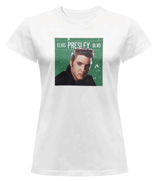 Bluzka damska z naszywką Elvis Presley 03