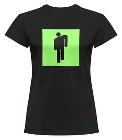 Bluzka damska z naszywką Billie Eilish 03