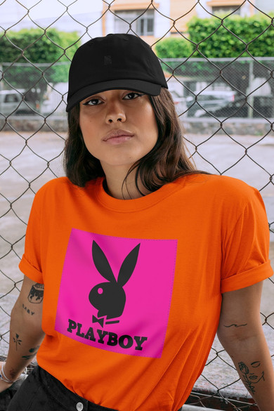 Koszulka z naszywką PLAYBOY logo