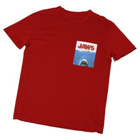 Koszulka z kieszonką JAWS