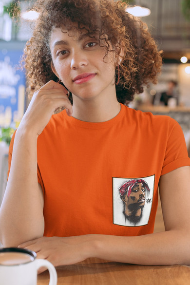 Koszulka z kieszonką TUPAK 03