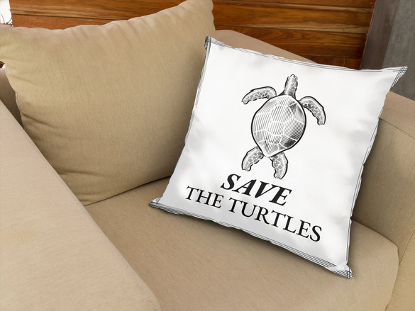 Poduszka Save The Turtles