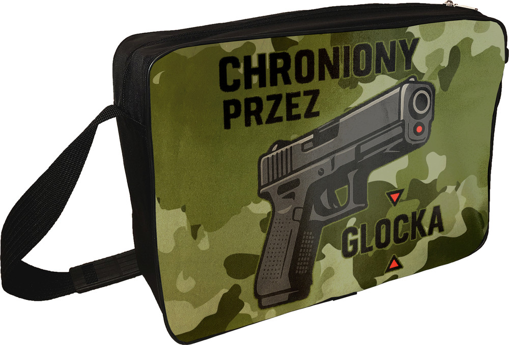 Torba na ramię dla strzelca Chroniony przez GLOCKA