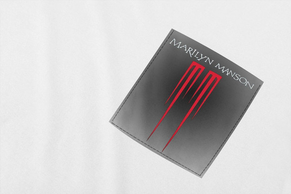 Koszulka z kieszonką Marilyn Manson