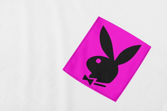 Koszulka z kieszonką PLAYBOY KRÓLICZEK 