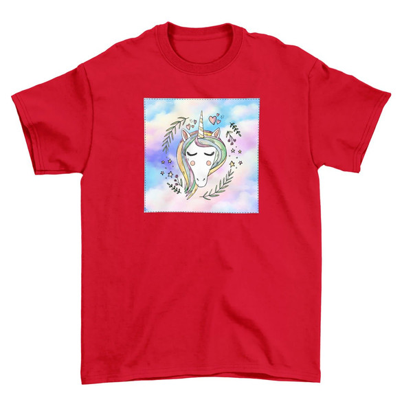 Koszulka z naszywką Unicorne 01