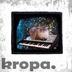 Naszywka KOT NA KEYBOARDZIE