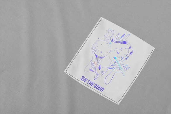 Koszulka z kieszonką SEE THE GOOD