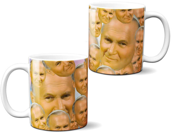 Kubek Jan Paweł 2 JP2 01 na Prezent +imię