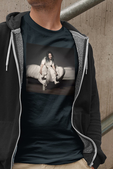 Koszulka z naszywką Billie Eilish 01