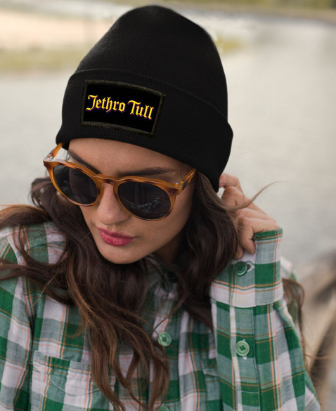 Czapka zimowa z naszywką JETHRO TULL