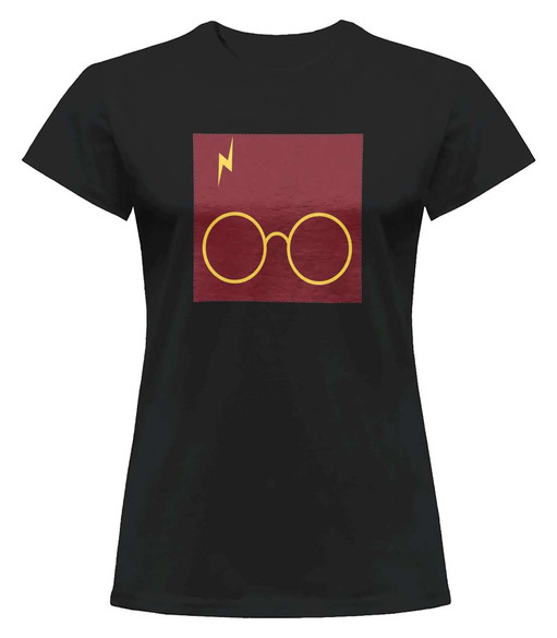 Bluzka damska z naszywką Harry Potter glasses