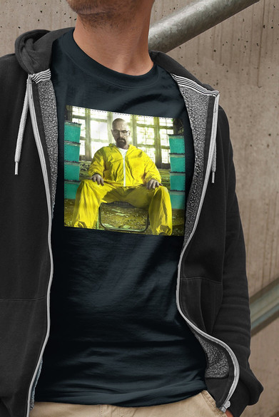 Koszulka z naszywką Breaking Bad Walter W.