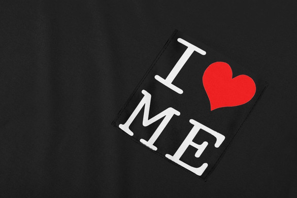 Koszulka z kieszonką I LOVE ME