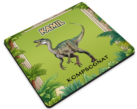 Podkładka Dinozaury Kompsognat – personalizowany prezent 36x29cm